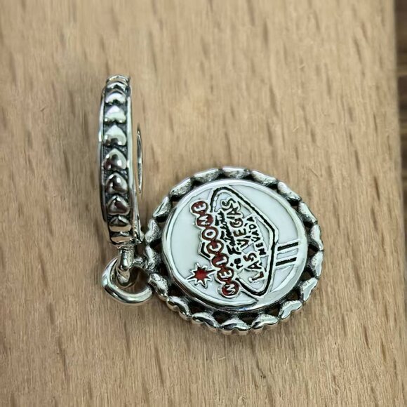 Pandora Las Vegas Exclusive Charm Pendant, S925 Silver Bracelets - Picture 3 of 4